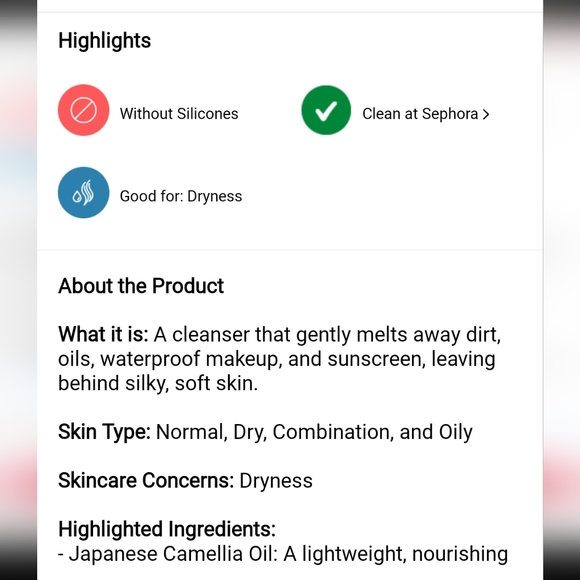 Tatcha The Camellia Cleansing Oil - Picture 4 of 8